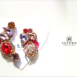 【先着1名さま★早い者勝ち】QUEEN ROSE -crystal zirconia-
