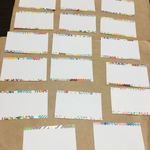 かわいいメッセージカード①②