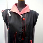 ★着物リメイク 　可愛いベスト フリーサイズ★ 