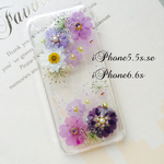 再販♡押し花iPhoneケース♡
