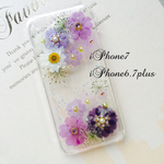 ♡押し花iPhoneケース♡