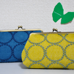 ミナペルホネン ハンドメイド 大きめがま口