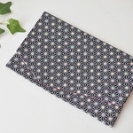 ふくさ・通帳ケース・チケット袋　麻の葉柄・麻の葉文様