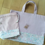 lily0108さま専用　リバティ　アデラジャ　レッスンバッグ