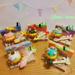 即日発送♥cup cakeﾒﾓｽﾀﾝﾄﾞ&ｸﾘｯﾌﾟ