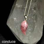 Ruby. 天然石ルビーのネックレス