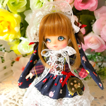 オビツ11サイズうさみみきのこドレスセット