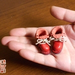 【ik19531223 様オーダー品】マグネット“ぷちショートブーツ・赤”