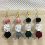 ドイツ製ビーズのアンティークピアス・イヤリング♡