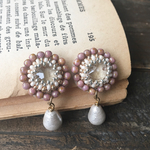 like an antique Jewelry p イヤリング