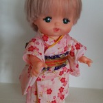 楓さん専用・【メルちゃん】お着物・ピンク・桜