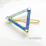 トライアングル ヘアクリップ