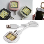 撮影用LEDライト（3段階調節・充電式）