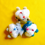 再×22販【kumachico】テディベア(くま)のストラップorキーホルダー