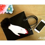 Madame's Hand mini bag (black)サンプル作品