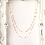 oyavon様専用＊14kgf＊２連ショートネックレス