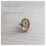 vintage glass monshirocho ring