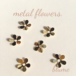  【メタルパーツ】small flowers 