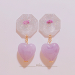 【再販】ヴィンテージハートのピアス