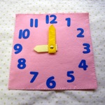 ＜再販2＞時計（ピンク）
