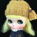 ＊Mitten＊ outfit  marronベレー帽 col.マスタード