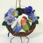 ※専用ページです※kaorimaomamo様ご依頼、セキセイインコとコザクラインコのリースです。