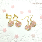 桜＊満開ピアス/イヤリング