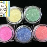 ◆送料込み！【微粒子シェルパウダー５色A】ネイル･レジンに