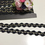 ラメ入ネイビー ブレード