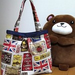 ワンちゃん、猫ちゃんとお散歩のお供に♪お散歩バッグ