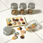 再販☆ミニチュア瓶詰め ☆パイナップルクッキー