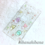 なみ様専用ページ ✳︎丸・三角・四角・ハート✳︎のスマホケース［ AQUOS ］ 