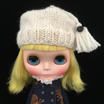 ＊Mitten＊outfit  marronベレー帽  col.シロ    