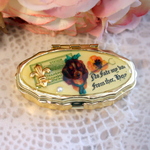 レトロなわんこのピルケース・小物入れ【pc1】