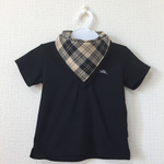 ☆オシャレboyのよだれかけ☆タータンベージュ 17