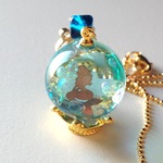 人魚 boule à neige ネックレス