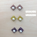 マーブルピアス/イヤリング