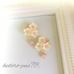 桜(ソメイヨシノ)ピアス/イヤリング