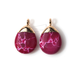 STO-032-G【2個入り】合成石ペンダント,stone Pendant