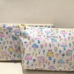 「kinoko710さまオーダー品」ラメきのこポーチ2点