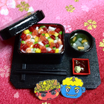 再販❗️️送料無料❗️️海鮮ばらちらし（ミニお面付き）
