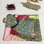 ☆新作☆ 和柄 ねこのICパスケース A