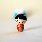 【na様ご予約品】飛び出す＊富士山こけし＊金太郎＊［１０］