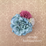81 コサージュ/ヘアアクセサリー