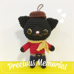 オーダー注文商品☆お洒落な黒猫ちゃん