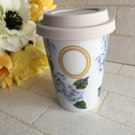 青薔薇のサーモンタンブラー