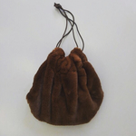 fur bag ファー巾着