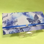 ブルーバタフライのチケットケース