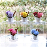 プリザーブドフラワー♡カプチーノ♡選べる全5色♡ハートの器