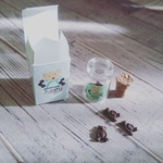 ミニチュア くまさんの瓶詰めチョコ BOXつき